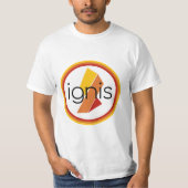 Ignisの盾のTシャツ Tシャツ (正面)