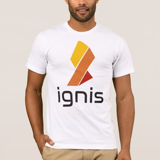 Ignis Cryptocurrencyのワイシャツ Tシャツ (正面)