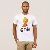 Ignis Cryptocurrencyのワイシャツ Tシャツ (正面フル)
