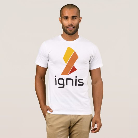 Ignis Cryptocurrencyのワイシャツ Tシャツ (正面フル)