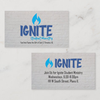 Ignite招待状 プレイスカード