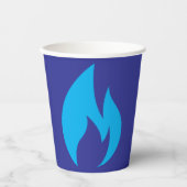 Ignite Blue Flame Paper Cup 紙コップ (正面)