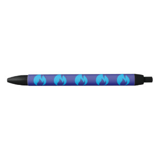 Ignite Blue Flame Pen 黒ボールペン