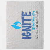 Ignite Fleece Blanket フリースブランケット (正面)