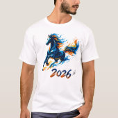 IGNITE,Midnight Ember Stallion Graphic Tシャツ (正面)
