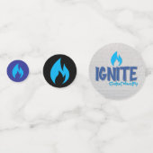 Ignite Student Ministryテーブル紙吹雪 コンフェッティ (裏面)