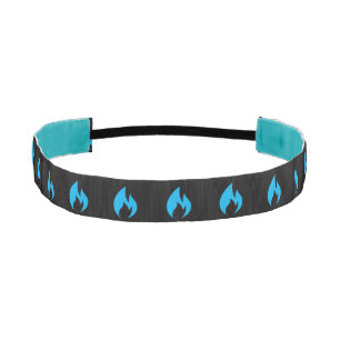 Ignite Student Ministryノンヘッドバスリップまたは滑ることン（黒） アスレチックヘッドバンド