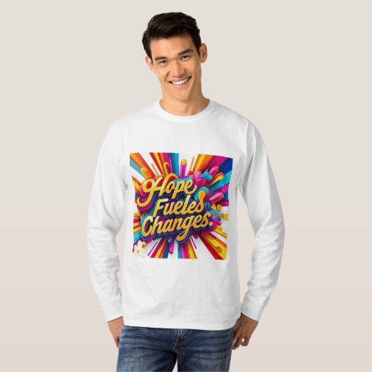 "Ignite the Change" Tシャツ (正面フル)