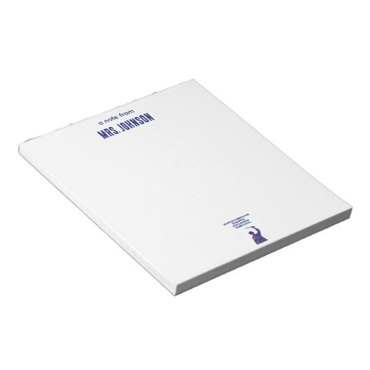 Igniting Passion Scientific Exploration Constantly ノートパッド (アングル)