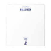 Igniting Passion Scientific Exploration Constantly ノートパッド (正面)