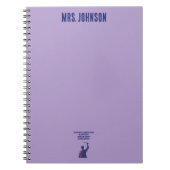 Igniting Passion Scientific Exploration Constantly ノートブック (正面)