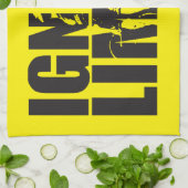 IGNORE LIMITS - Deadlift -トレーニング キッチンタオル (折り畳み)