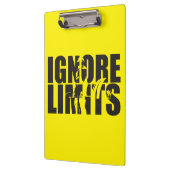 IGNORE LIMITS - Deadlift -トレーニング クリップボード (左)