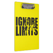 IGNORE LIMITS - Deadlift -トレーニング クリップボード (右)