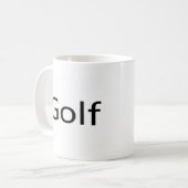 iGolf コーヒーマグカップ (正面左)