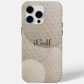 iGolf for Golf Fans iPhone Case Case-Mate iPhoneケース (裏面)