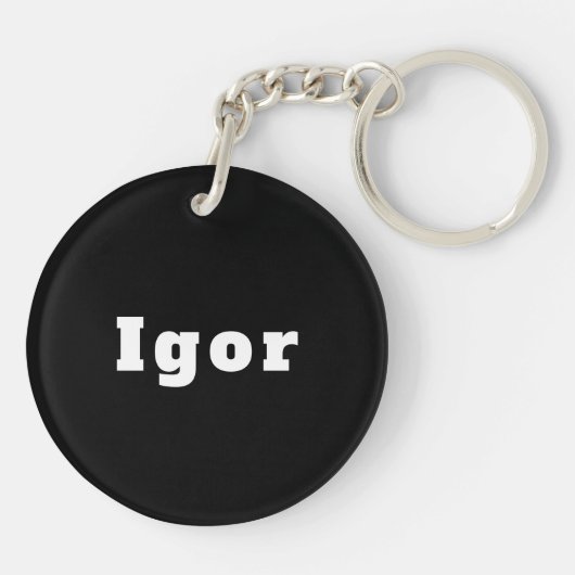 Igor キーホルダー (裏面)