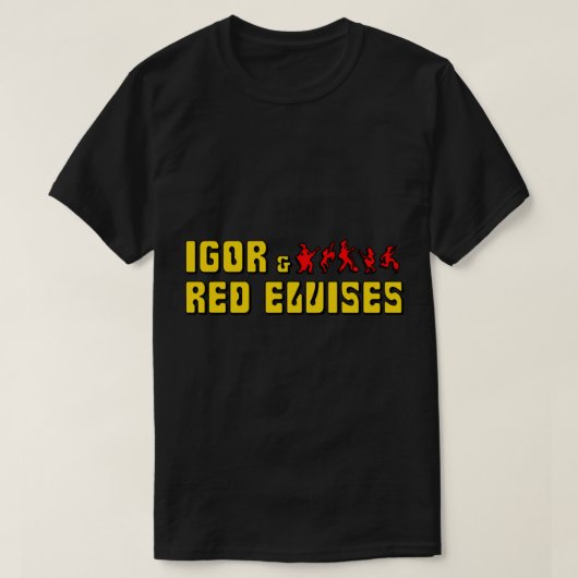 Igor &;赤エルヴィスクラシックズTシャツ Tシャツ (デザイン正面)