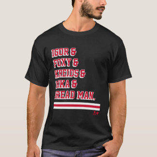 Igor Foxy Kreids Mika Bread New York Hockey Tシャツ