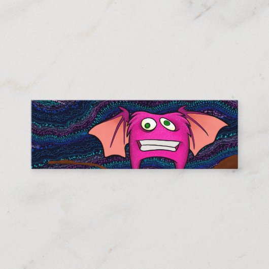 Igor the bat Kindness Cards スキニー名刺 (正面)