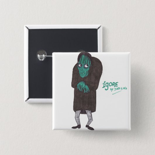 Igoreボタン 缶バッジ (正面&裏面)