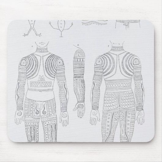 Igorroteの入れ墨 マウスパッド (正面)