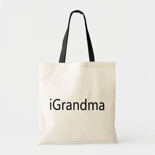 iGrandma トートバッグ (正面)