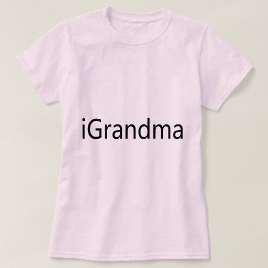 iGrandma Tシャツ (デザイン正面)