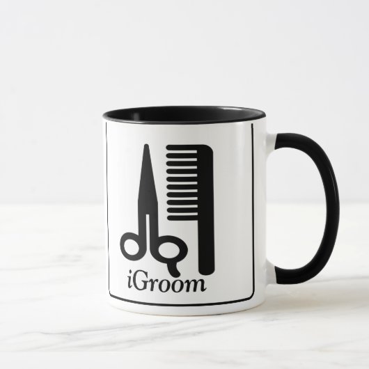iGroom スタイルドッグイメージ マグ (右)