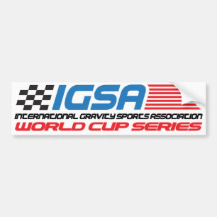 IGSAのワールドカップのバンパーステッカー バンパーステッカー