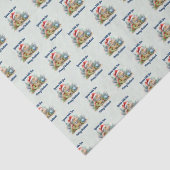 Iguanaが明るいクリスマスライトグリーンを望む 薄葉紙 (詳細)