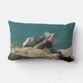 Iguana at St. Thomas ランバークッション (裏面)