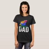 Iguana Dad  Reptiles  Pet Reptile Owner Graphic Tシャツ (正面フル)