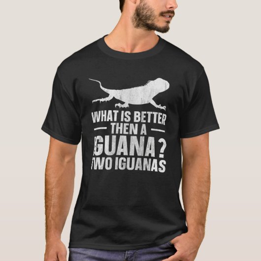 Iguana     Gecko Lizard Reptile Pet Tシャツ (正面)