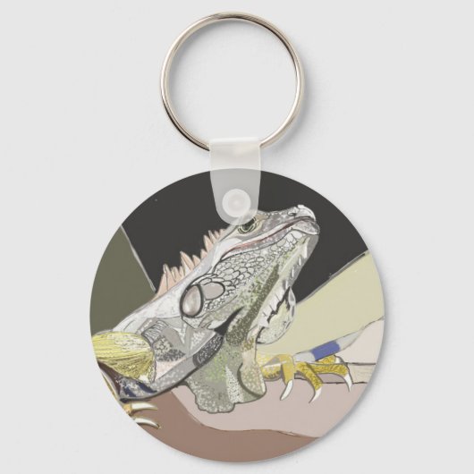 Iguana Keychain キーホルダー (正面)