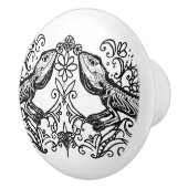 Iguana Lizard Anatomy Ceramic Knob セラミックノブ (右)