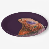 Iguana Orangeの写真 ペーパープレート (アングル)