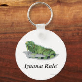 Iguanas Rule! キーホルダー (正面)
