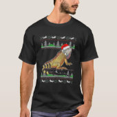 Iguanas Ugly Christmas Sweater Tシャツ (正面)