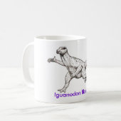 Iguanodonはこれを好みます コーヒーマグカップ (正面左)