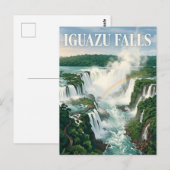 Iguazú Falls ポストカード (正面/裏面)