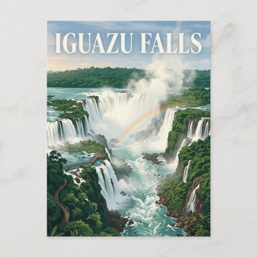 Iguazú Falls ポストカード (正面)