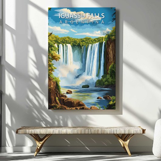 Iguazu Falls Argentina Canvas Wall Decor | Canvas キャンバスプリント