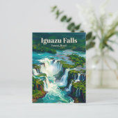 Iguazu Falls Brazil ポストカード (スタンド正面)