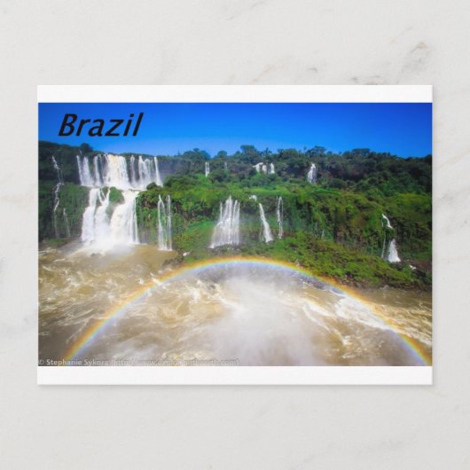 iguazu-falls-brazil-Angie.JPG ポストカード (正面)