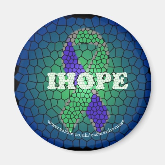 IHステンドウィンドウコピー マグネット (正面)