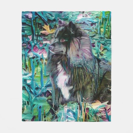 IHANAフィンランドラパンラピーフリースブランケット フリースブランケット (正面)