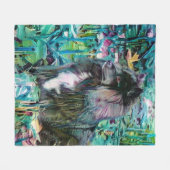 IHANAフィンランドラパンラピーフリースブランケット フリースブランケット (正面(横))