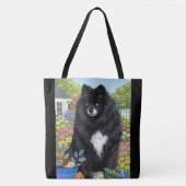 IHANA the Finnish Lapphund    トートバッグ (正面)