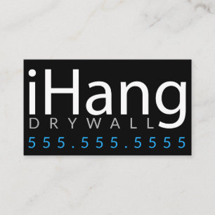 iHang。 乾式壁のSheetrockプラスタービジネス 名刺